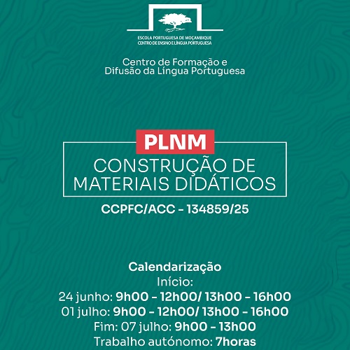 Formação reforça competências em Português Língua Não Materna