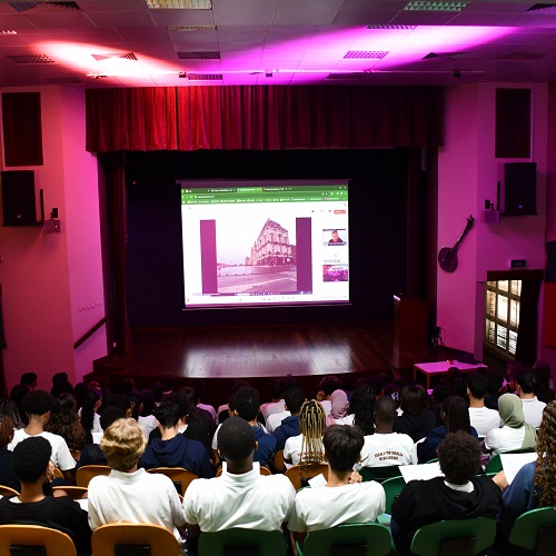 Alunos do Ensino secundário 