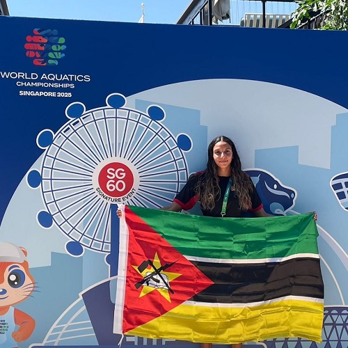 Entre estudos e desporto: aluna da EPM-CELP brilha no Mundial de Natação