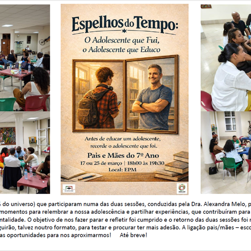 Espelhos do Tempo: O Adolescente que fui, o Adolescente que educo